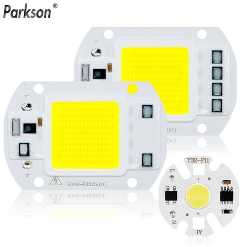 LED COB Chip Diode AC 220V 3-9W 10W 20W 30W 50W For Rectangular Light Matrix Lamp Ampoule Spotlight Y27 Y32 Not Need Driver Led
